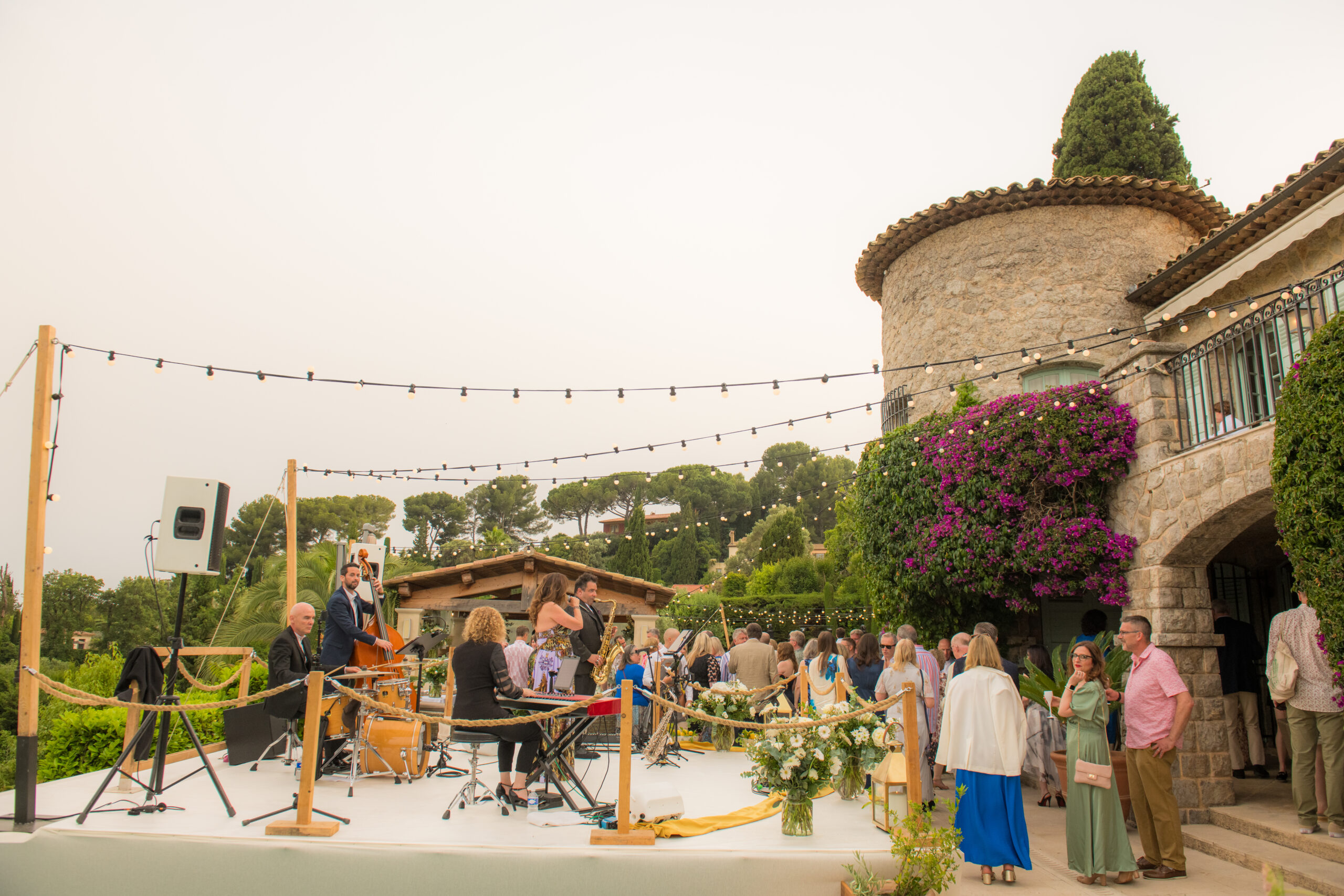 Elegant private event in the South of France